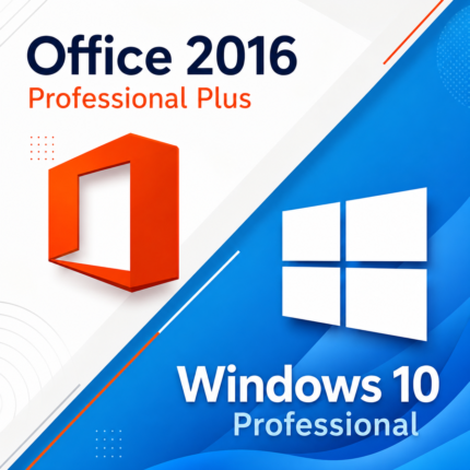 Windows 10 Pro + Office 2016 Pro Plus
