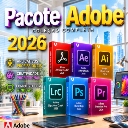 Pacote Adobe 2026 Completo