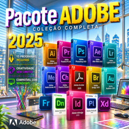 Pacote Adobe 2025 Completo