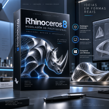 Rhinoceros 8 – Software de Modelagem 3D